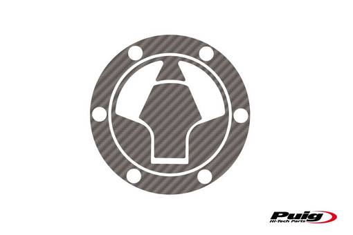 Puig Fuel Cap Cover Mod. Xtreme Kawasaki C/Carbon - Dekaler - D185218 - 1