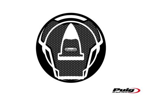 Puig Fuel Cap Cover Naked Ducati C/Grey - Dekaler - D183258 - 1