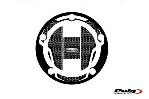 Puig Fuel Cap Cover Naked Suzuki C/Gray - Dekaler - D183288 - 1