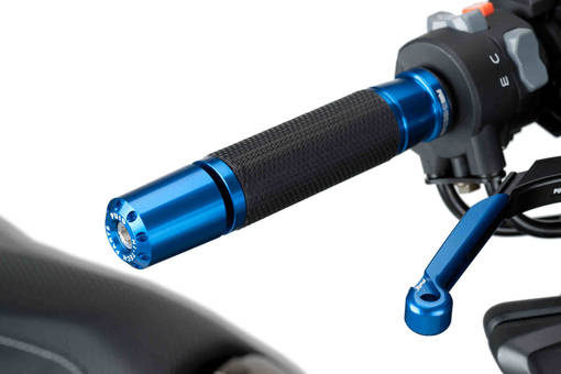 Puig Long Bar End Kymco Ak550 C/Blue - Styrtillbehör - D186478 - 1