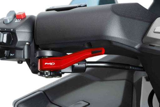 Puig Parking Brake Lever Kymco Ak550 17' C/Red - Broms- & Kopplingshandtag - D186498 - 1