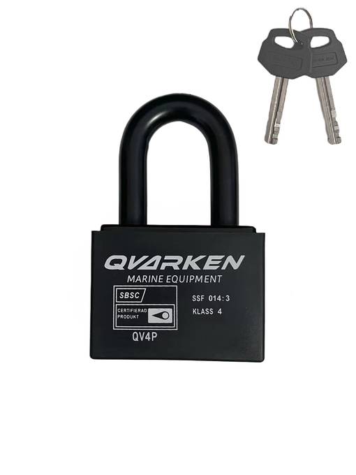 Qvarken Klass 4 Hänglås 2 nycklar - Marinlås & Tillbehör - D435928 - 1