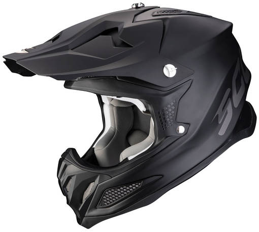 SCORPION MX Hjälm VX-22 AIR matt svart - Skoterhjälmar - D445228 - 1