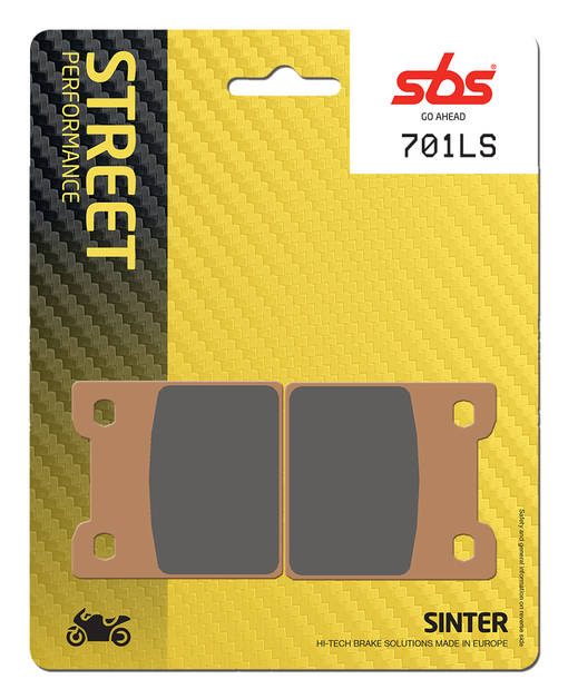 Sbs Bromsklossats Sintered bak - Bromsbelägg - D106978 - 1