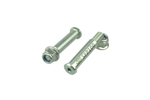 Scar Footpegs Pins - Yamaha / Fantic - Stainless steel with self locking flange - Fotpinnar - D461218 - 1