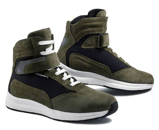 Stylmartin Sko Audax Vattentät Grön/Vit - Stövlar & Skor Onroad - D241368 - 1