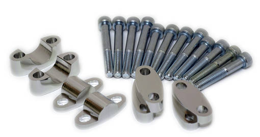 Styrhöjare kit 22mm - Styrtillbehör - D13538 - 1