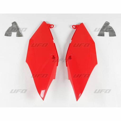 UFO Sidopanel CRF250R/RX 18-21 CRF450R/RX 17-20 Röd 070 - Sidopanel - D106008 - 1