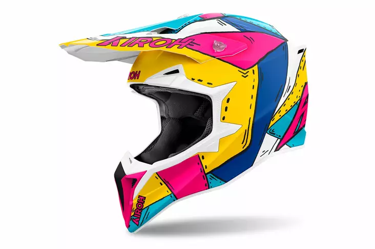 Airoh Hjälm Wraaap Paint Matt - Skoterhjälmar - D487068 - 1