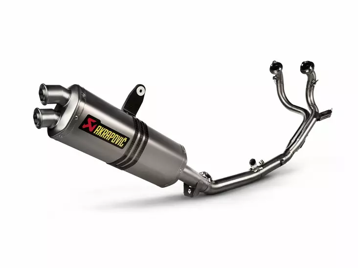 Akrapovic Racing Line (Titanium) - for Adventure Sports Honda CRF1100L Africa Tw - Komplett avgassystem - D506948 - 1