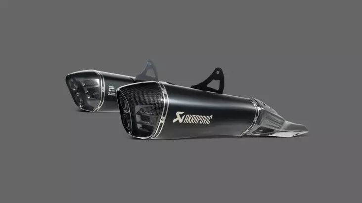 Akrapovic Slip-On Line (Titanium) GSX-1300R Hayabusa 2025 - Ljuddämpare - D504438 - 1