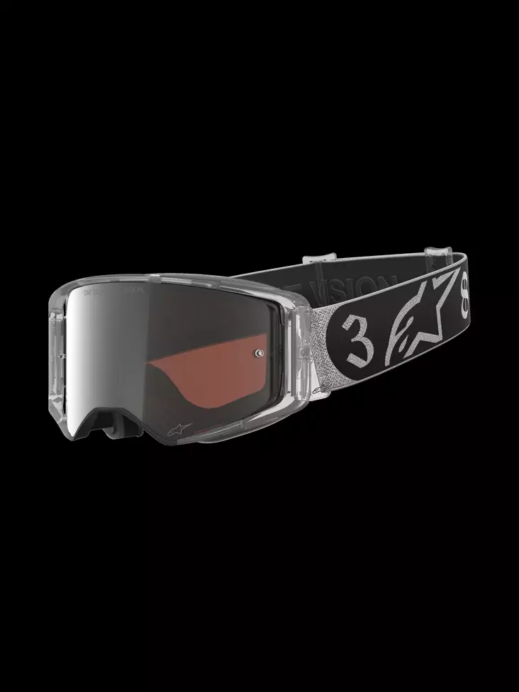 Alpinestars Goggle Supertech LTD DNGR38 XXV SILVER BLACK MIRROR SILVER - Goggles Onroad - D503688 - 1