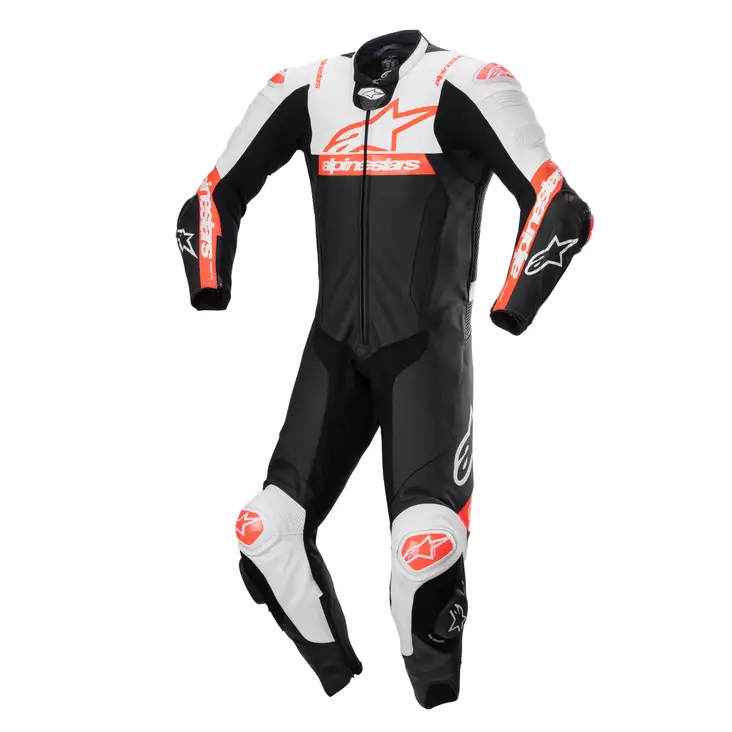 Alpinestars Skinnställ Missile Ward 1pc Svart/Vit/Röd Fluo - Skinnställ - D470008 - 1