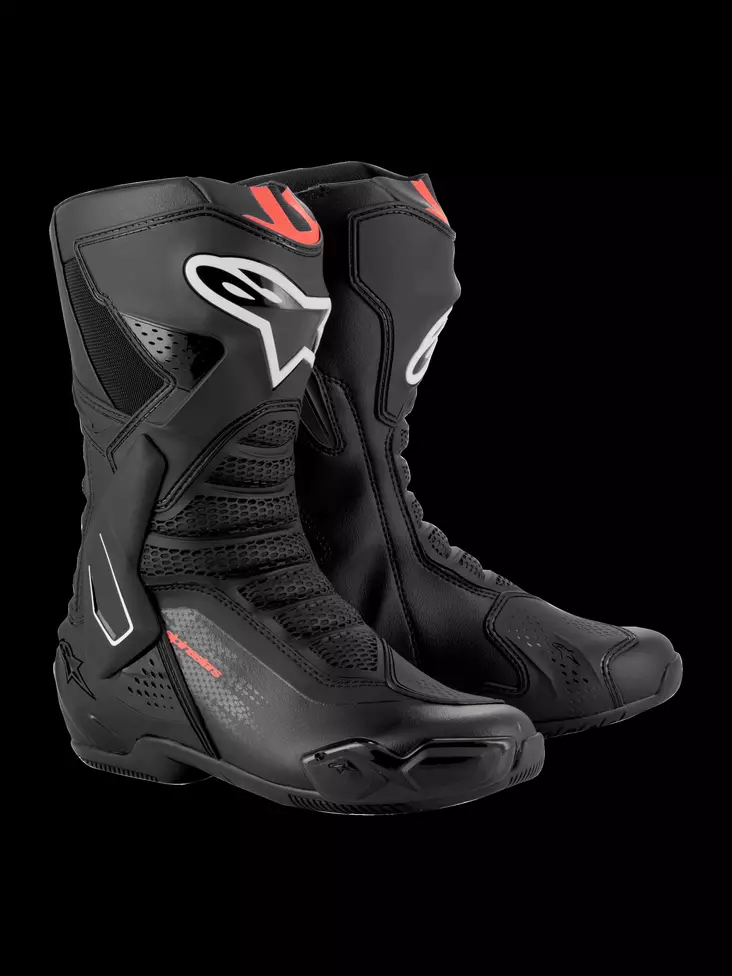 Alpinestars Stövlar SMX-6 v3 Svart/Röd Fluo - Stövlar & Skor Onroad - D477398 - 1