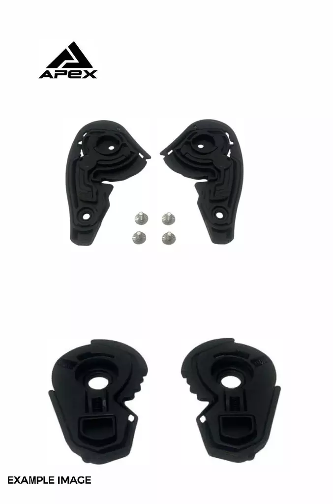 APEX MT300 Visor plates inc. Screws - Tillbehör & Reservdelar - D490748 - 1