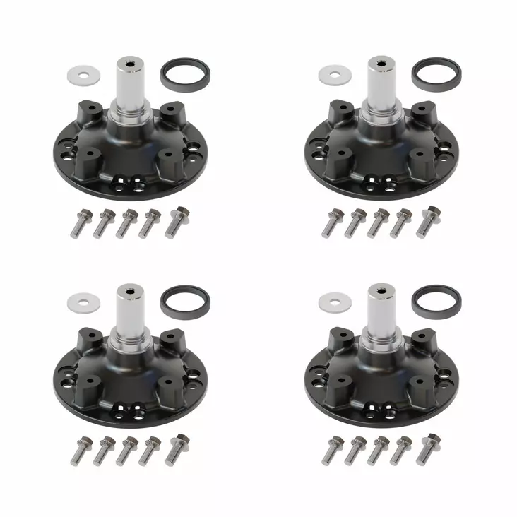 Camso R4S/T4S/X4S/UTV 4S1 Hub axle kit 4pcs Polaris 4x156 - Reservdelar till bandsatser - D520248 - 1