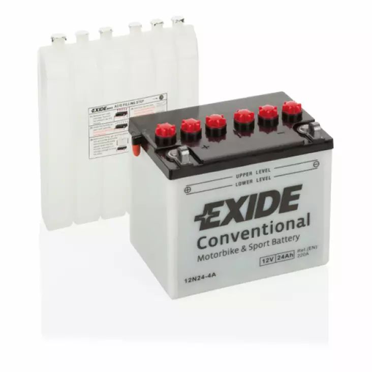 Exide batteri 12N24-4A - Batteri & Laddning - D528828 - 1