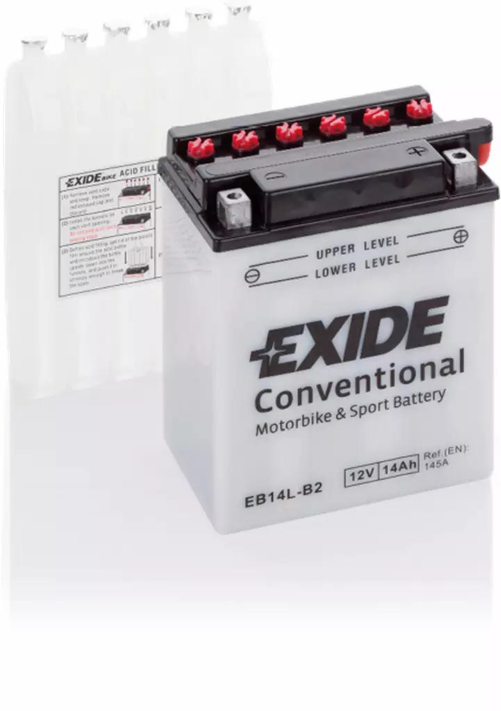 Exide batteri EB14L-B2 - Batteri & Laddning - D528818 - 1