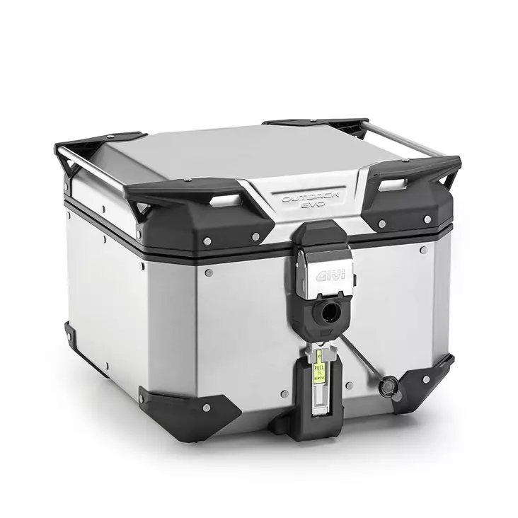 Givi Trekker Outback EVO alum. case, 42 ltr, sold without lock, Monokey - Hårda väskor - D484408 - 1