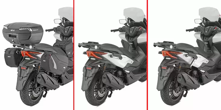 Givi Stealth Hol. Honda Forza 125/350 (23-26) - Monteringssatser - D530718 - 1