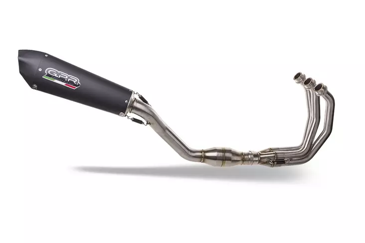 GPR TriumphDaytona 660 2023/2025 GP EVO4 BLACK TITANIUM FS - Komplett avgassystem - D498968 - 1