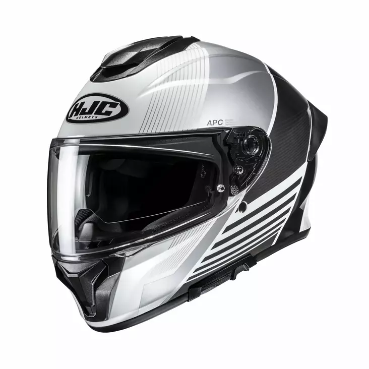 HJC Helmet C71 Morix Vit/Grå MC5 - Skoterhjälmar - D508718 - 1