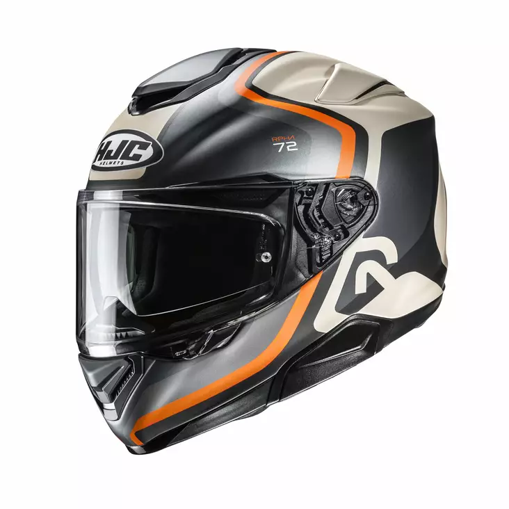 HJC Helmet RPHA 72 Ernem Grå/Sand MC7SF - Skoterhjälmar - D508698 - 1