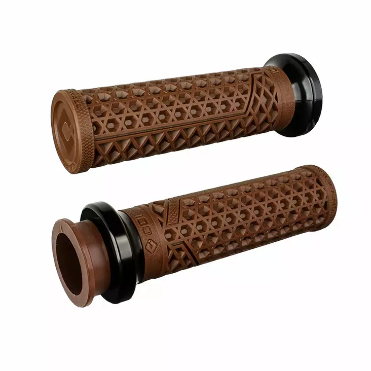 ODI Street Grips V-TWIN Lock-On VANS Signature-Indian TBW BROWN/Black - Handtag - D490508 - 1