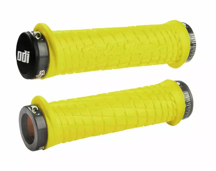 ODI Troy Lee Designs Signature Series Brt Yellow W/Grey - Handtag - D490408 - 1