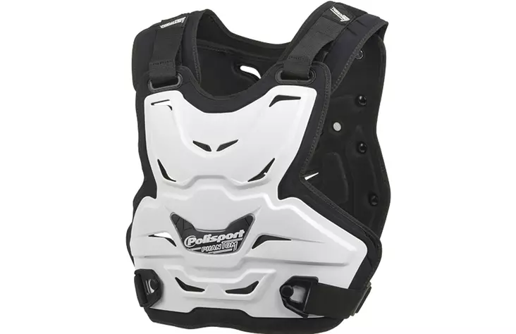Polisport Stone Shield Phantom Lite White (10) - Bröstskydd - D519428 - 1