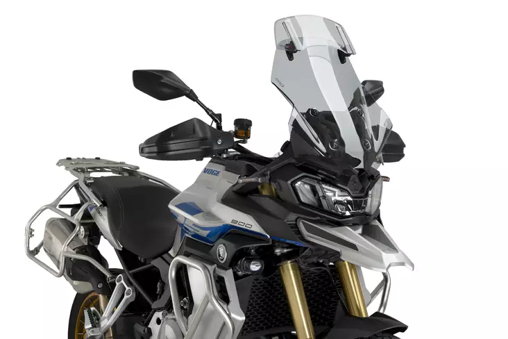 Puig Touring Windscreen With Visor Voge 900Dsx C/Smoke - Vindskydd - D504308 - 1