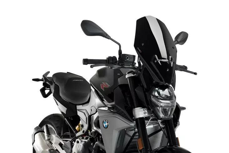 Puig Windshield N.G. Touring Bmw F900R 25' C/Black - Vindskydd - D520338 - 1