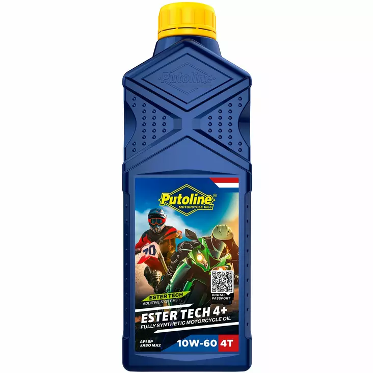 Putoline Ester Tech Off Road 4+ 10W-60- 1L (12) - Fyrtaktsolja - D526828 - 1