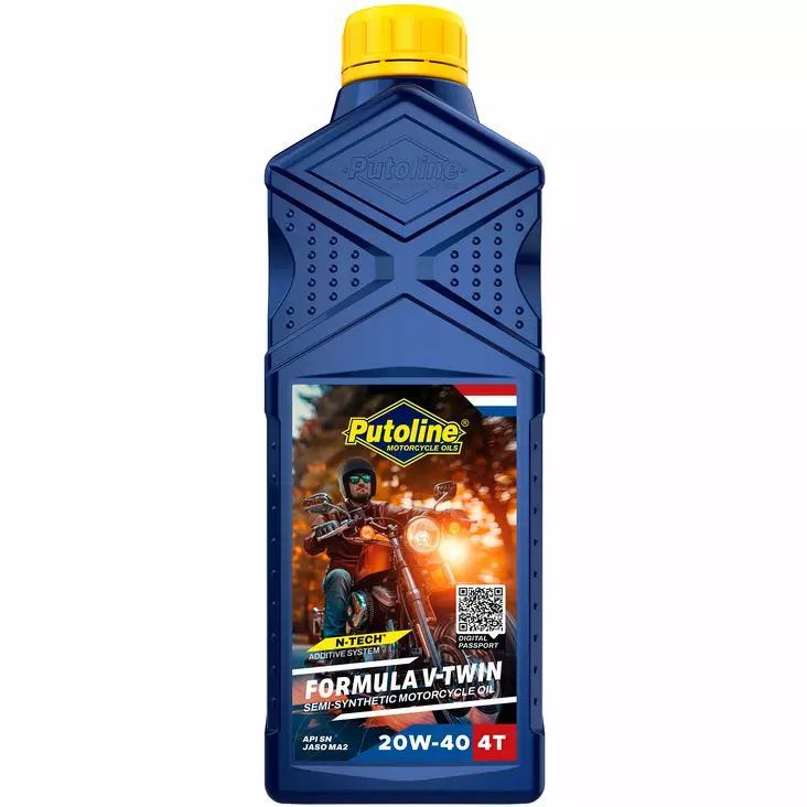 Putoline Formula V-Twin 20W-40- 1L (12) - Fyrtaktsolja - D526858 - 1