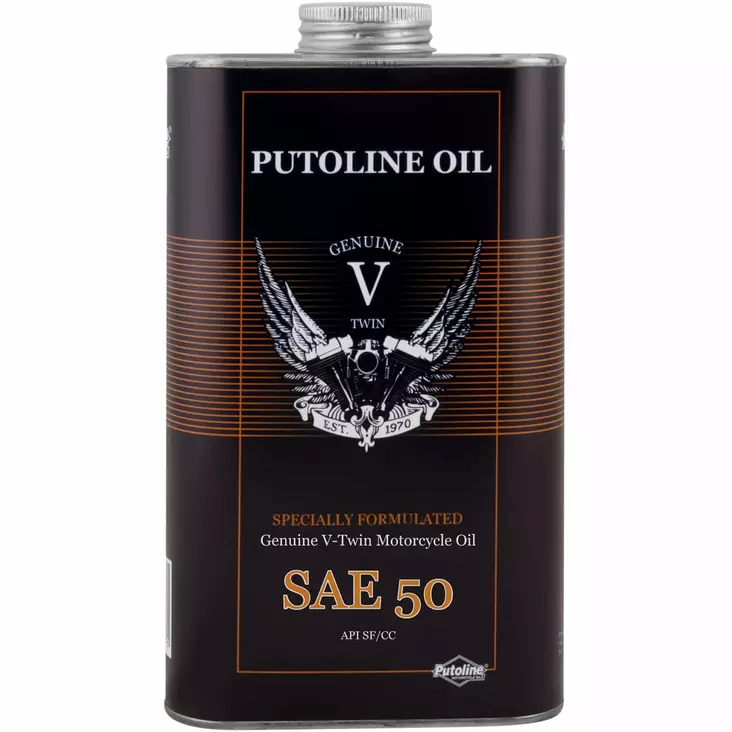 Putoline Genuine V-Twin SAE 50- 1L (6) - Övriga oljor - D526868 - 1