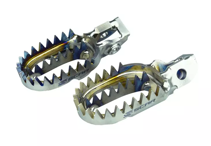 Scar Titanium Footpegs - Triumph TF250X 24-.. - Fotpinnar - D503988 - 1