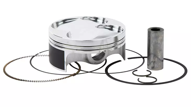 Vertex Piston kit KA KX250F Compr 13.3:1 2004-06 76.96mm - Kolvar - D458578 - 1