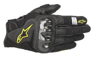 Alpinestars Handske SMX-1 Air v2 Svart/Fluogul - Handskar Onroad - D125059 - 1