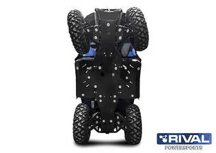 Rival Bukplåt plast 10mm CF Moto CForce 450 520 2022- - Hasplåtar - D480539 - 2