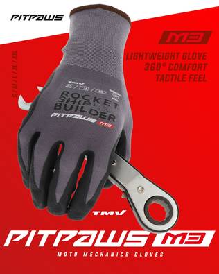 TMV Pitpaws gloves Black "Rocket ship builder" L - Dunkar & Tillbehör - D434269 - 1