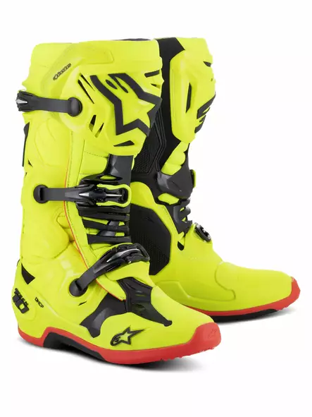Alpinestars Stövel Tech 10 Fluo Gul/Svart - Stövlar Offroad - D518729 - 2
