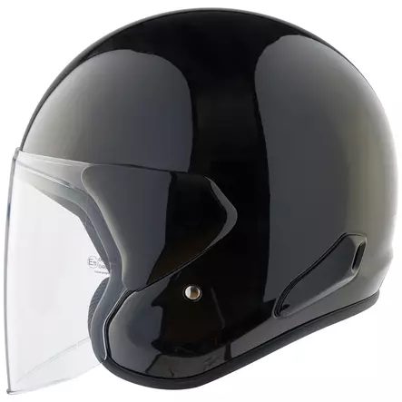 Snowpeople Pro Jet hjälm, dubbelvisir, svart - Skoterhjälmar - D480449 - 2