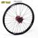 Haan wheel KX 125/250 / KXF250/450 06-18 21-1,60 RED HUB/BLACK RIM - Kompletta hjul - D33869 - 1