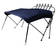 OS WHITEWATER PRO BIMINI 1.9 - 2.1M BLUE + ROCKET LAUNCHER - Bimini - D130549 - 1