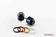 Puig Short Bar End W/Rings Street Triple/R 13'-15' - Styrtillbehör - D185099 - 1