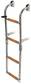 S.S/wood ladder 4 steps - Stegar - D80639 - 1
