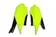 UFO Sidopanel YZ250F 19-23 YZ450F 18-22 Fluo Gul DFLU - Nummerplåtar - D418299 - 1