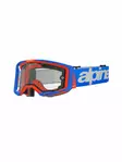 Alpinestars Goggle Vision 8 WORDMARK Dubbelglas Blå/Orange/Klart - Goggles Onroad - D480729 - 1