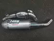 HGS Avgassystem 4T Komplett Beach Race CRF250R 22-24 Steel end cap - Komplett avgassystem - D508649 - 1