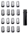 ITP Hjulmuttersats 12 x 1.25mm 60° konisk kromad inneh. hylsa 20 st - Muttrar & navkapslar - D525779 - 1
